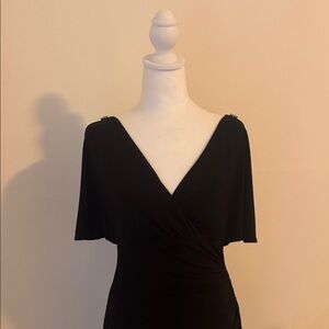 Ralph Lauren Black Midi Dress